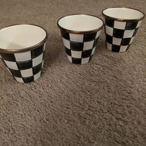 Mackenzie Childs Herb Pots